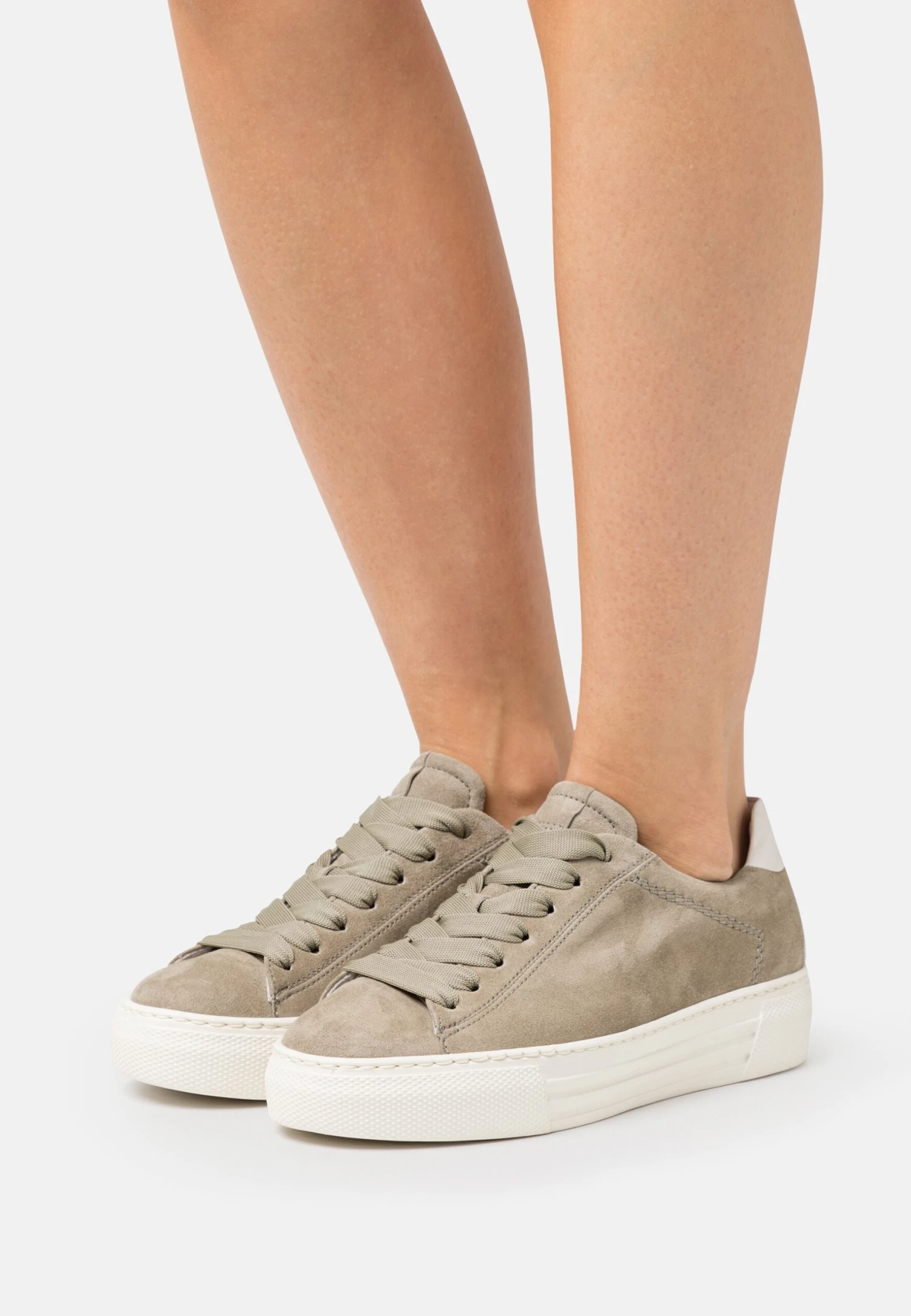 Gabor Comfort Sneakers Laag - Schilf/Creme 3 Gabor Comfort Sneakers Laag - Schilf/Creme