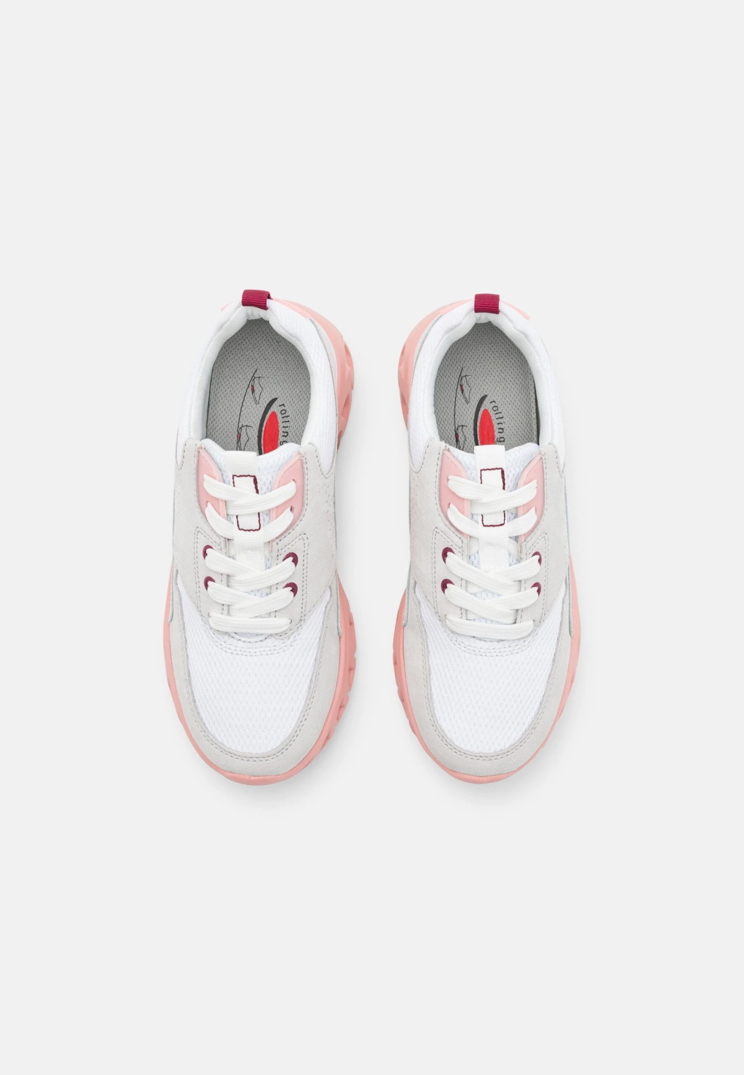 Gabor Comfort Sneakers Laag - Weiss/Coral 8 Gabor Comfort Sneakers Laag - Weiss/Coral - Afbeelding 6