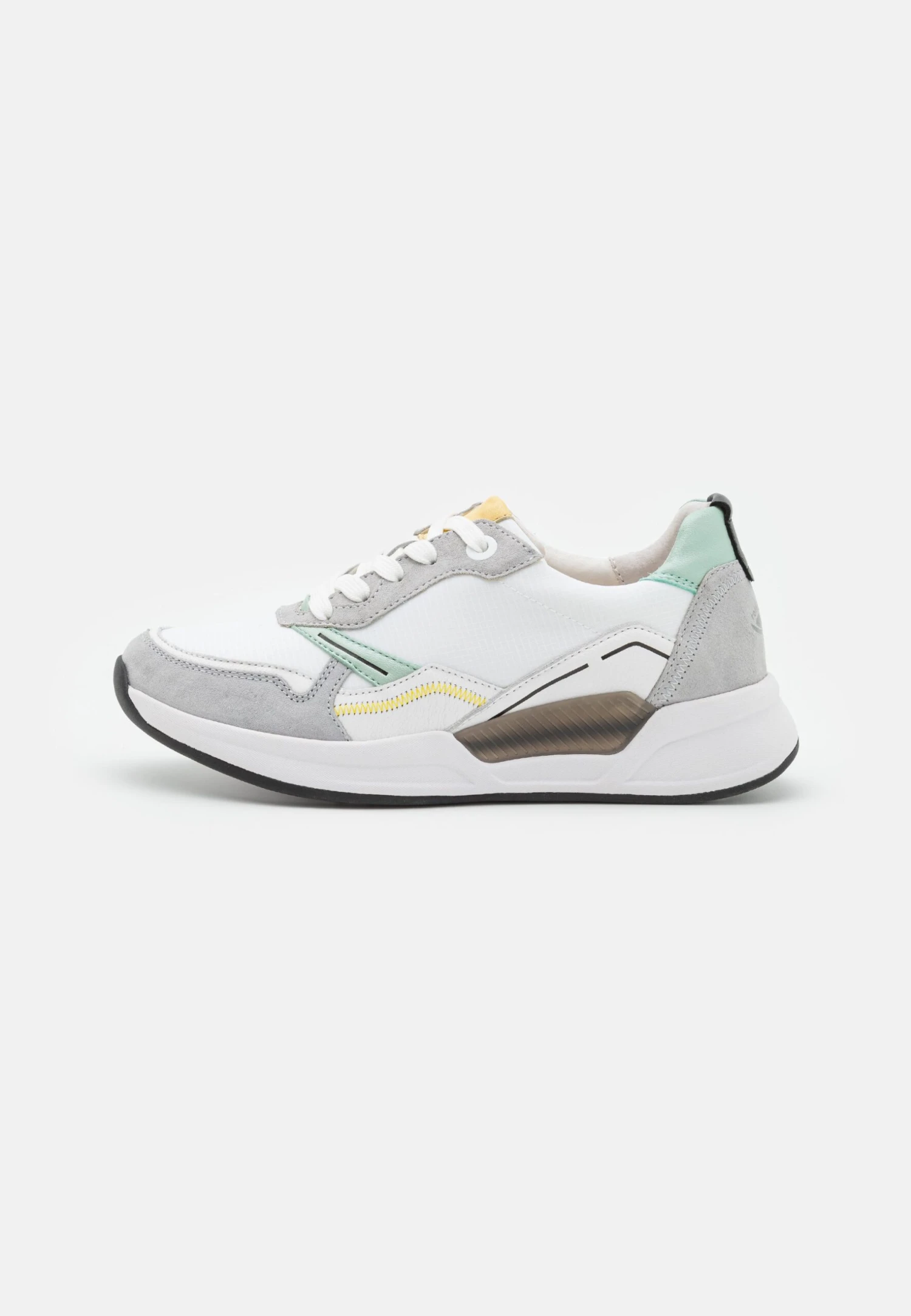 Gabor Comfort Sneakers Laag - Weiss/Light Grey Kombi 4 Gabor Comfort Sneakers Laag - Weiss/Light Grey Kombi - Afbeelding 2