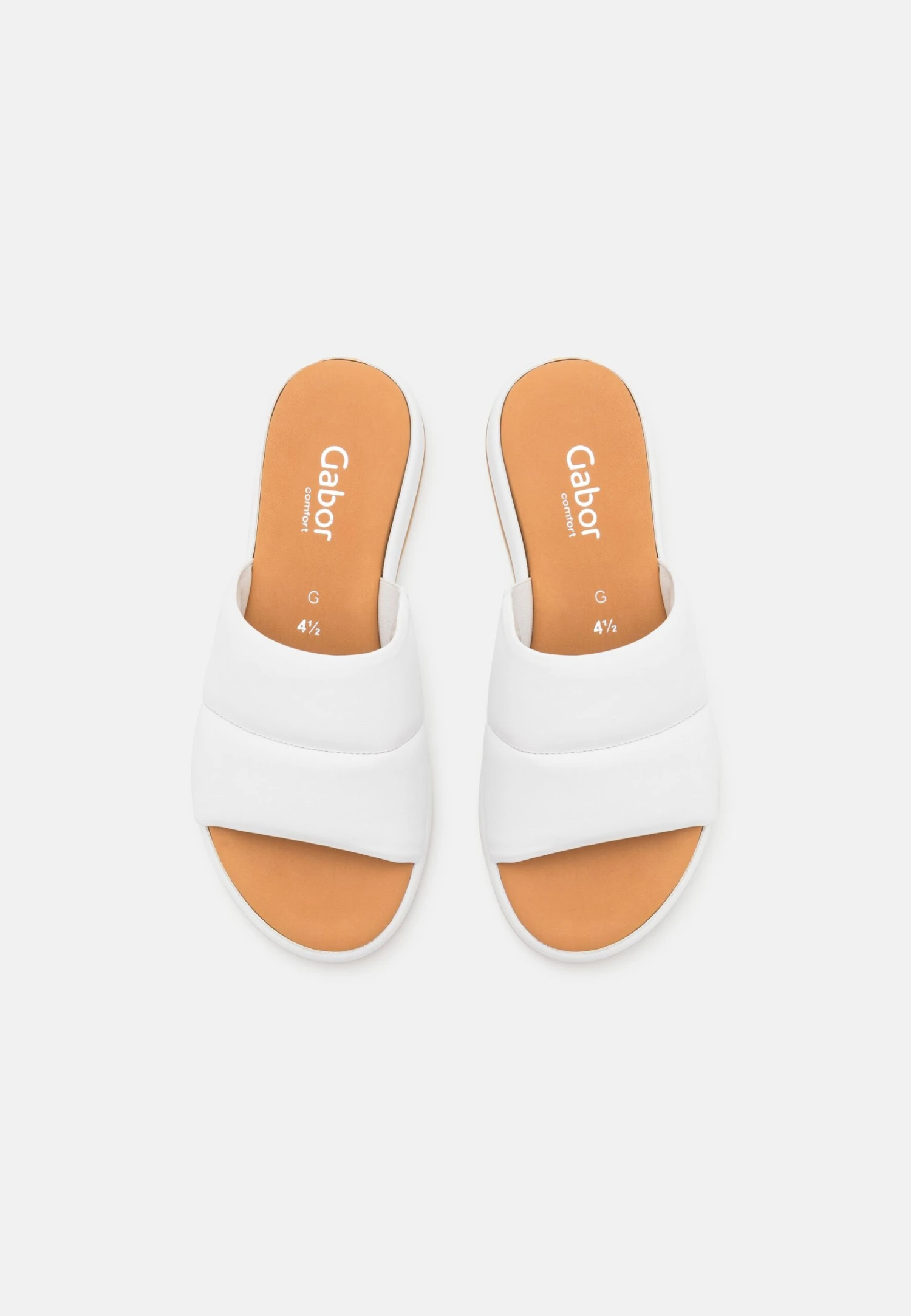 Gabor Comfort Muiltjes - Weiß 8 Gabor Comfort Muiltjes - Weiß - Afbeelding 6