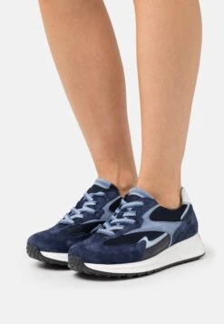 Gabor Comfort Sneakers Laag - Marine/Heaven/Weis