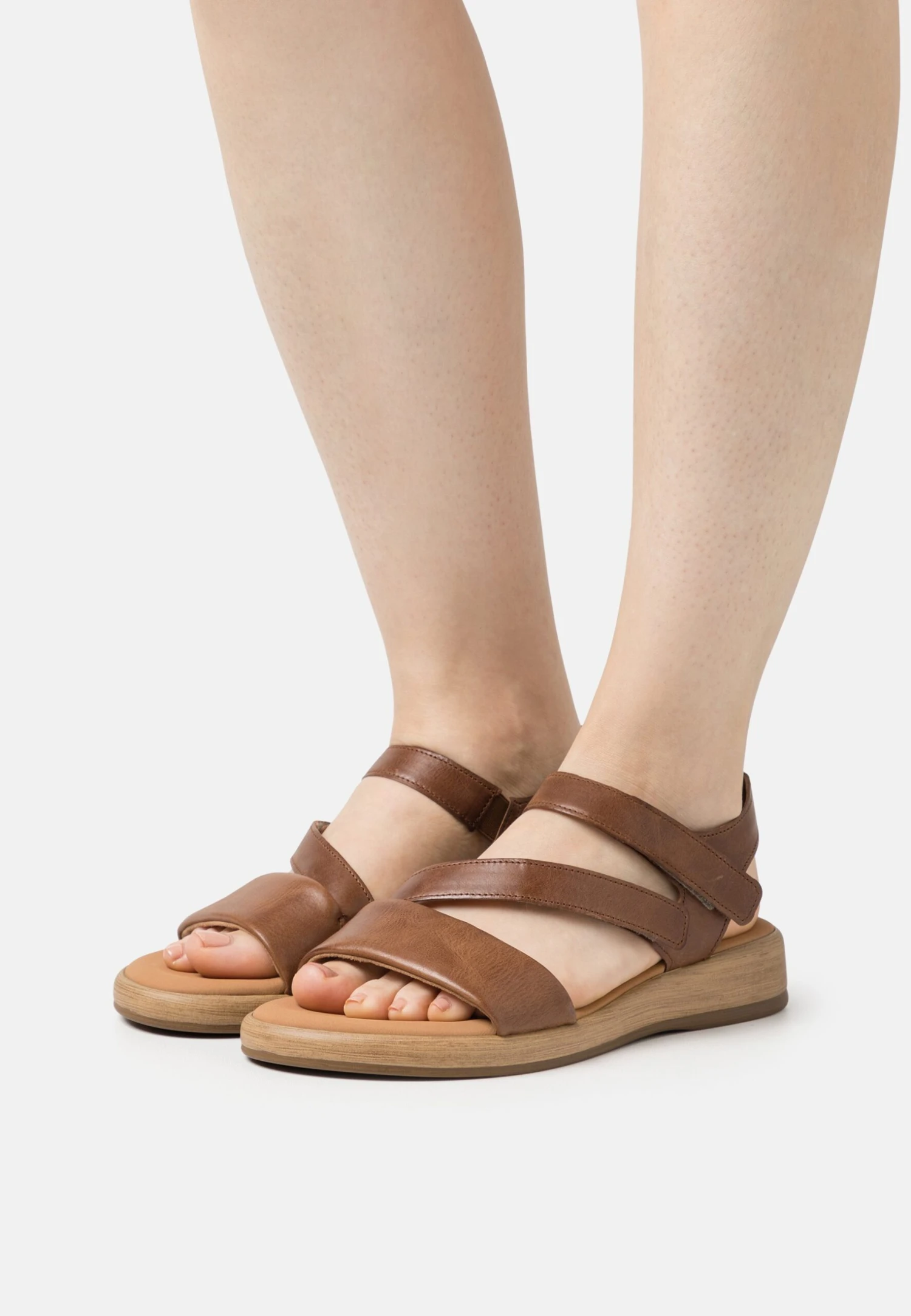 Gabor Comfort Sandalen Met Plateauzool - Peanut 3 Gabor Comfort Sandalen Met Plateauzool - Peanut