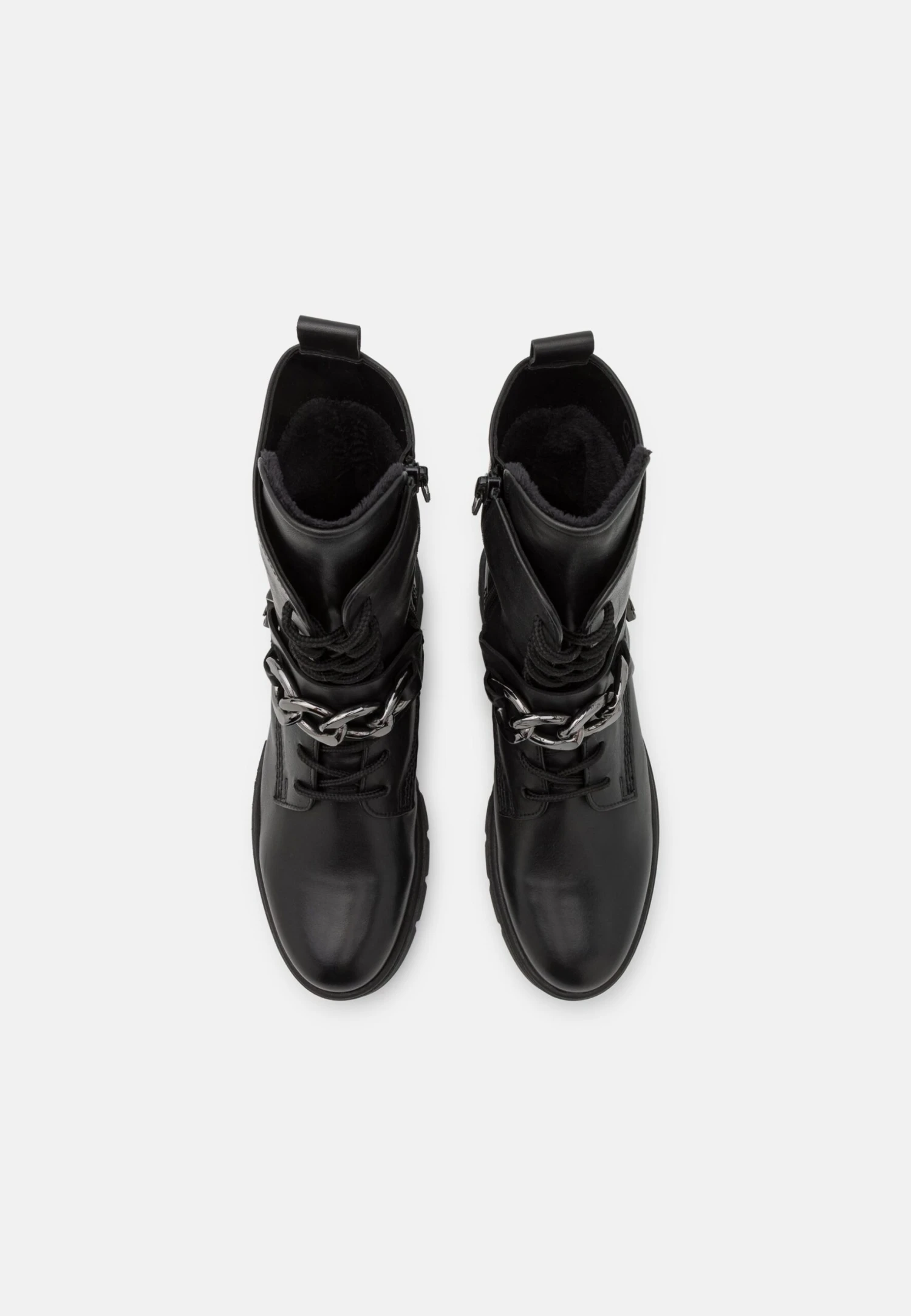 Gabor Comfort Enkellaarsjes Met Plateauzool - Schwarz 7 Gabor Comfort Enkellaarsjes Met Plateauzool - Schwarz - Afbeelding 5