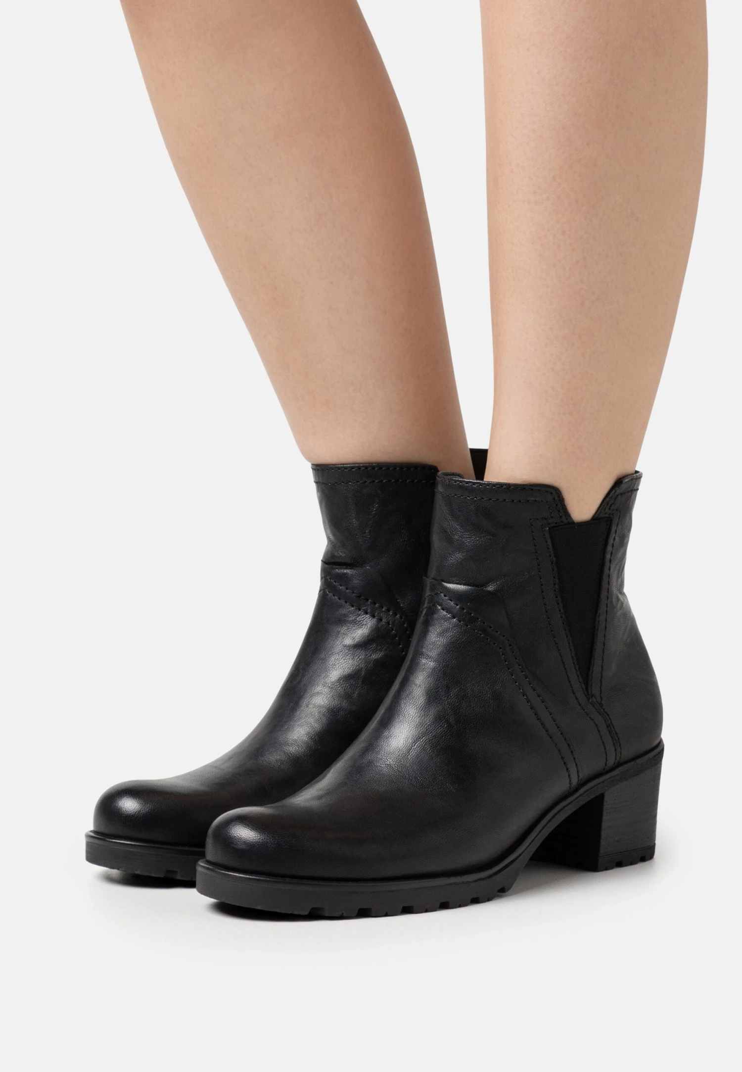 Gabor Comfort Korte Laarzen - Schwarz 3 Gabor Comfort Korte Laarzen - Schwarz