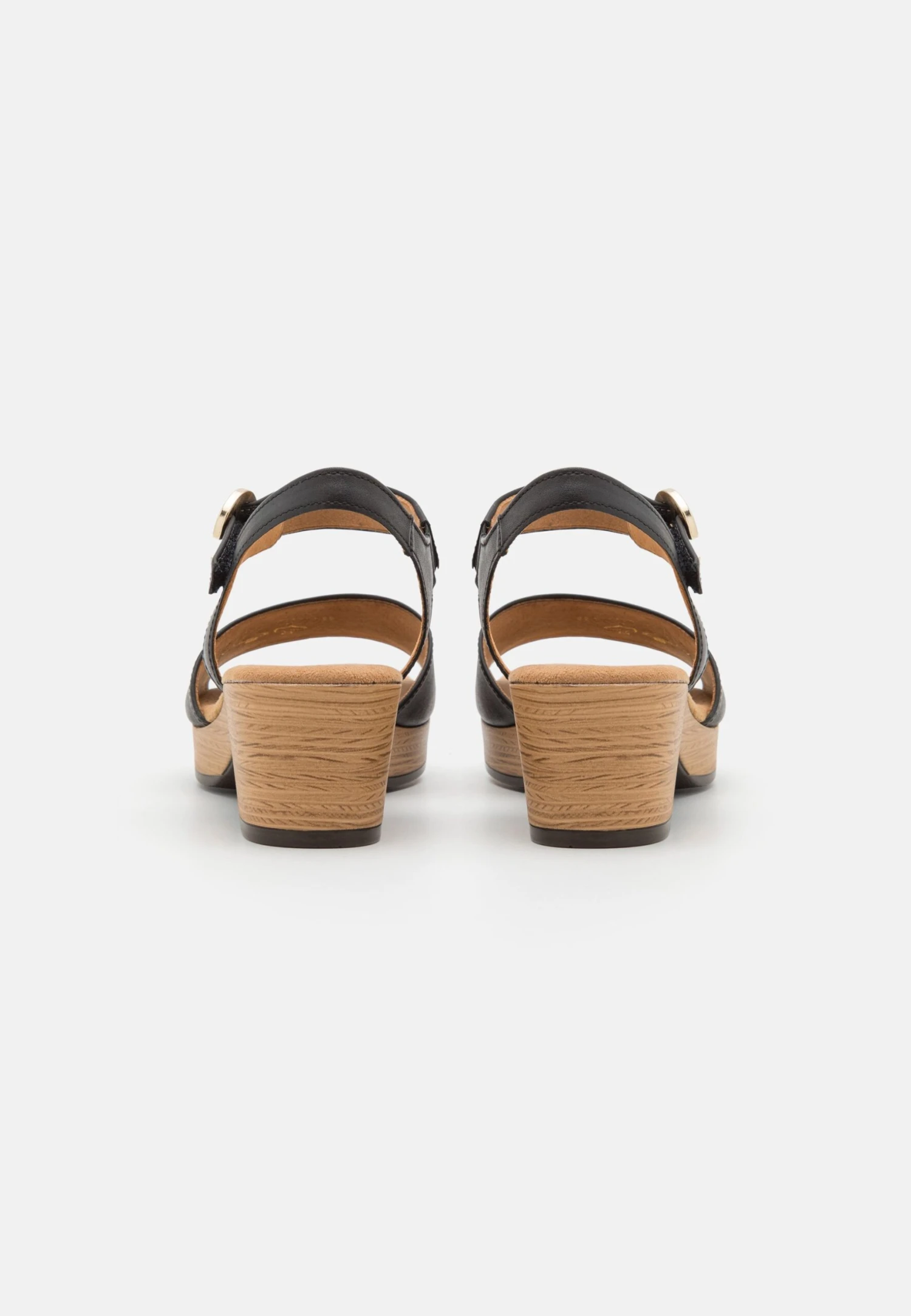 Gabor Comfort 22.071 - Clogs - Schwarz/Gold 6 Gabor Comfort 22.071 - Clogs - Schwarz/Gold - Afbeelding 4