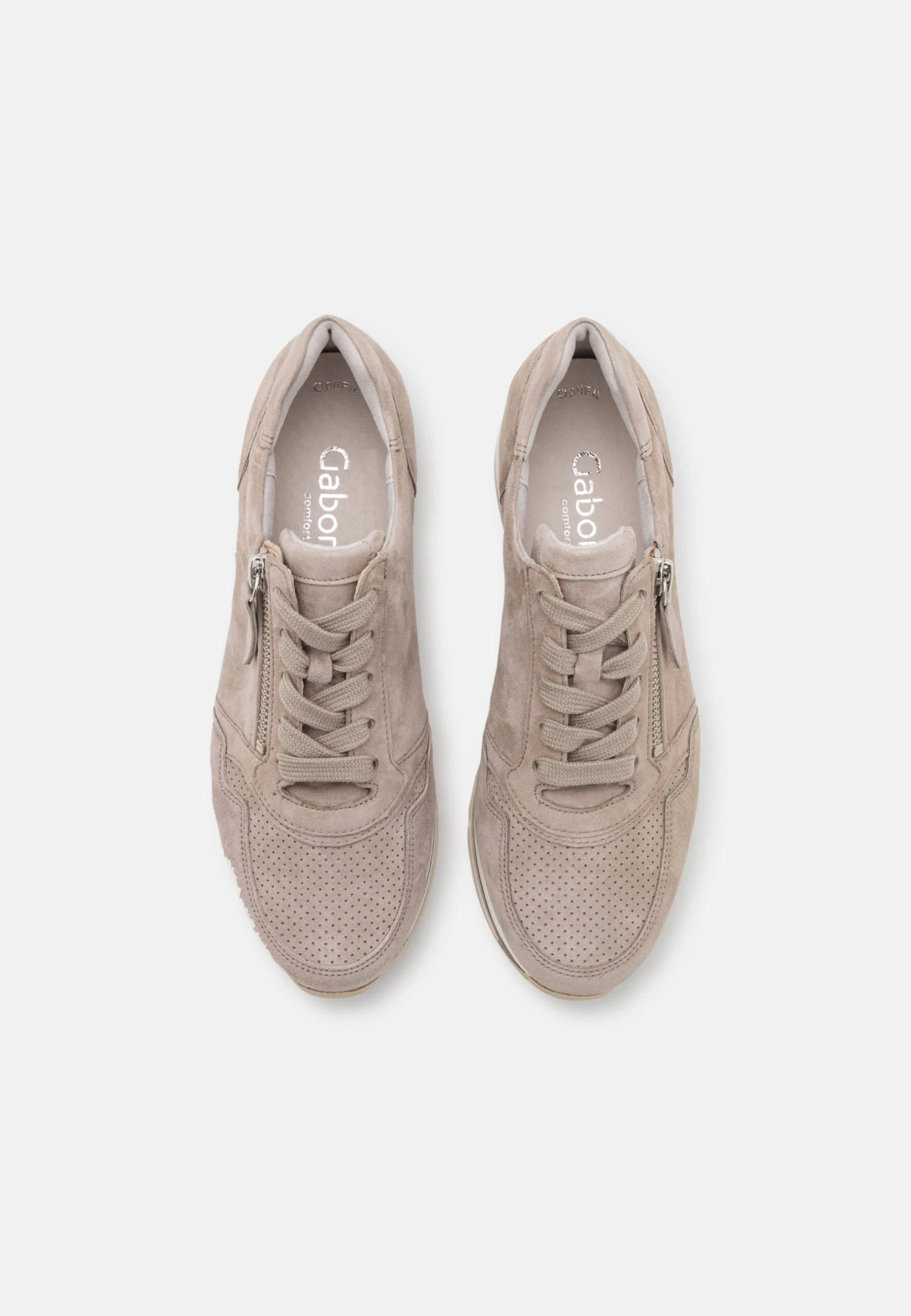 Gabor Comfort Wide Fit - Sneakers Laag - Puder 8 Gabor Comfort Wide Fit - Sneakers Laag - Puder - Afbeelding 6