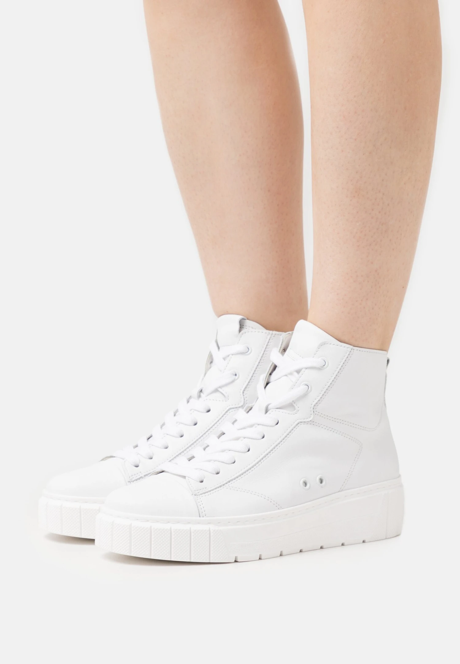 Gabor Comfort Sneakers Hoog - Weiss 3 Gabor Comfort Sneakers Hoog - Weiss