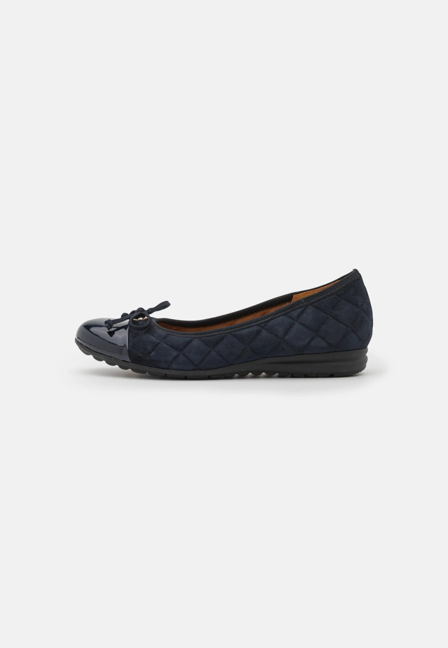 Gabor Comfort Ballerina'S - Dark Blue/Gold 4 Gabor Comfort Ballerina'S - Dark Blue/Gold - Afbeelding 2