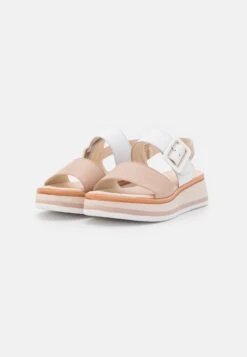 Gabor Comfort Sandalen Met Plateauzool - Rose/Weiß -Gabor Comfort Verkoopwinkel b6c02075d54a4519b83694bcbec52914