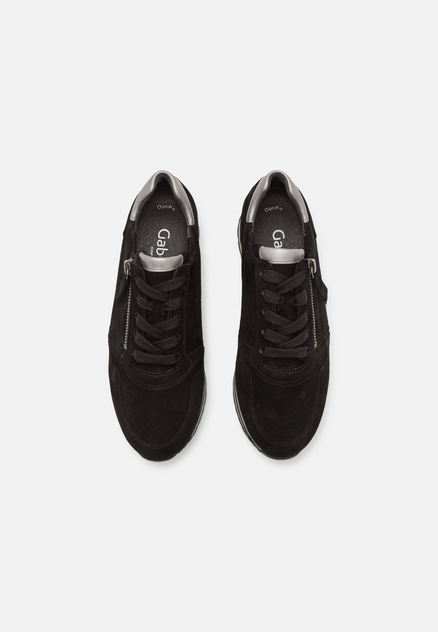 Gabor Comfort Sneakers Laag - Zwart 7 Gabor Comfort Sneakers Laag - Zwart - Afbeelding 5