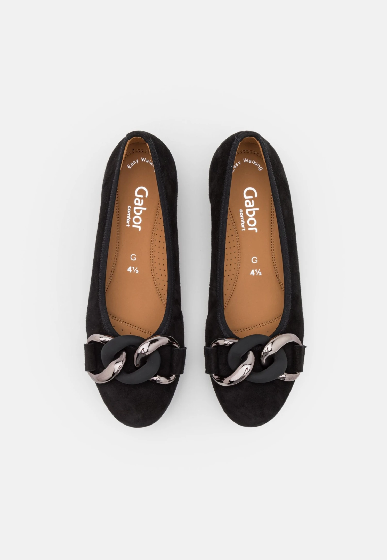 Gabor Comfort Ballerina'S - Schwarz 8 Gabor Comfort Ballerina'S - Schwarz - Afbeelding 6