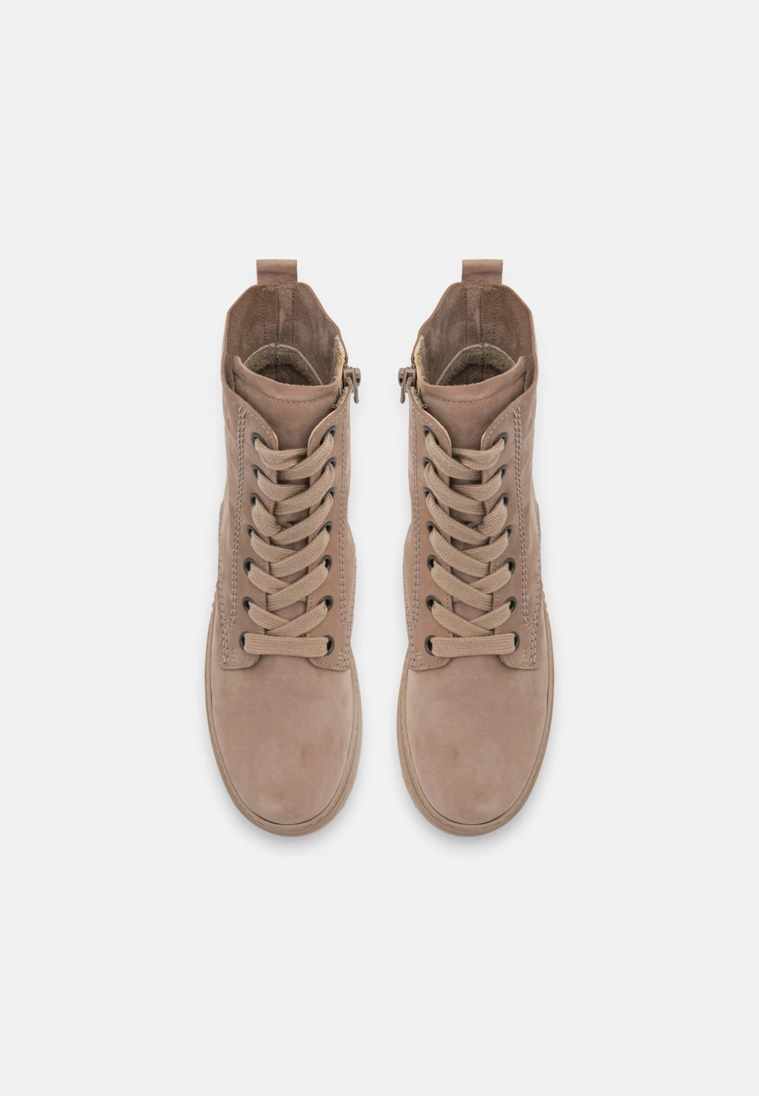 Gabor Comfort Enkellaarsjes Met Plateauzool - Beige 8 Gabor Comfort Enkellaarsjes Met Plateauzool - Beige - Afbeelding 6