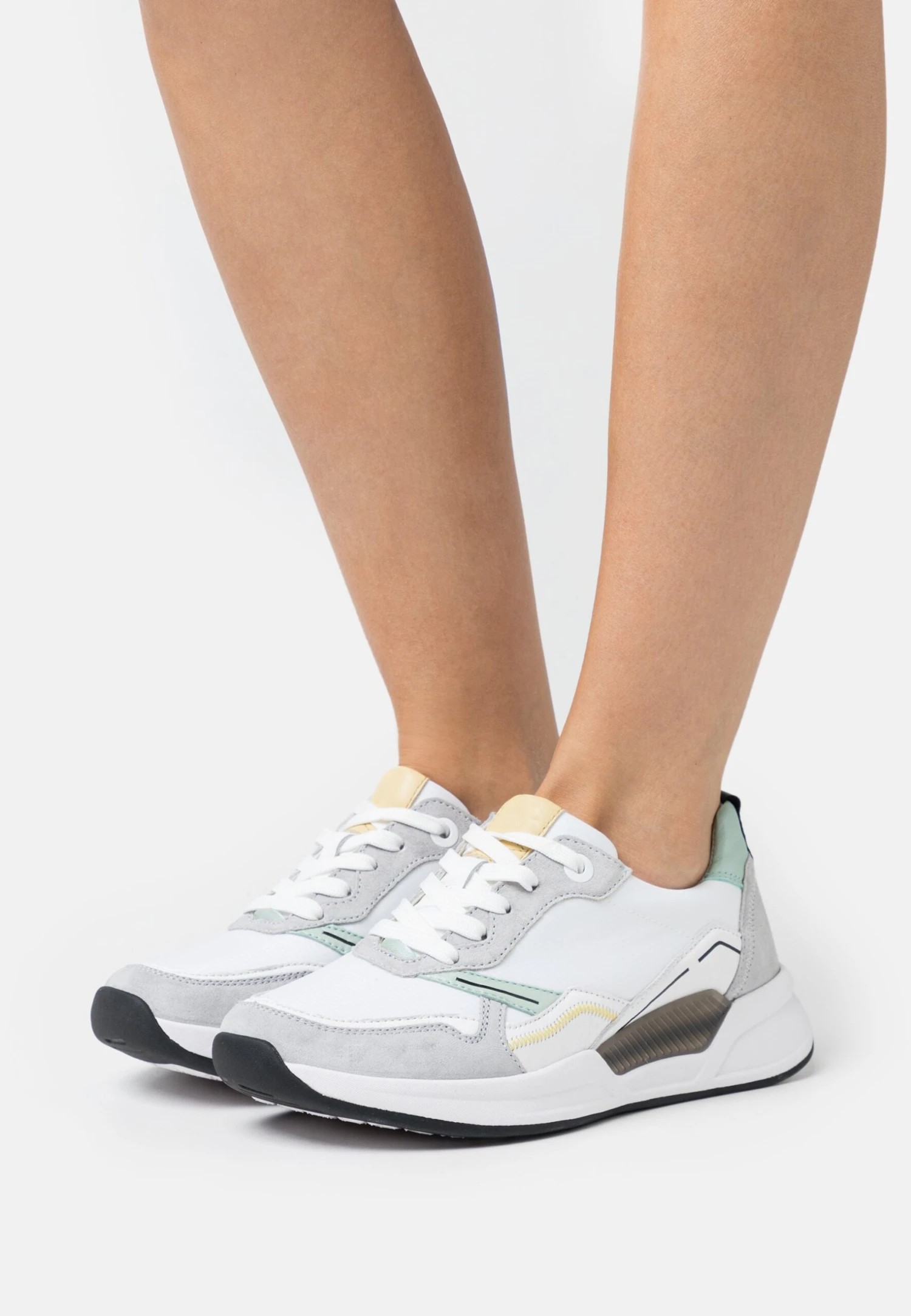 Gabor Comfort Sneakers Laag - Weiss/Light Grey Kombi 3 Gabor Comfort Sneakers Laag - Weiss/Light Grey Kombi