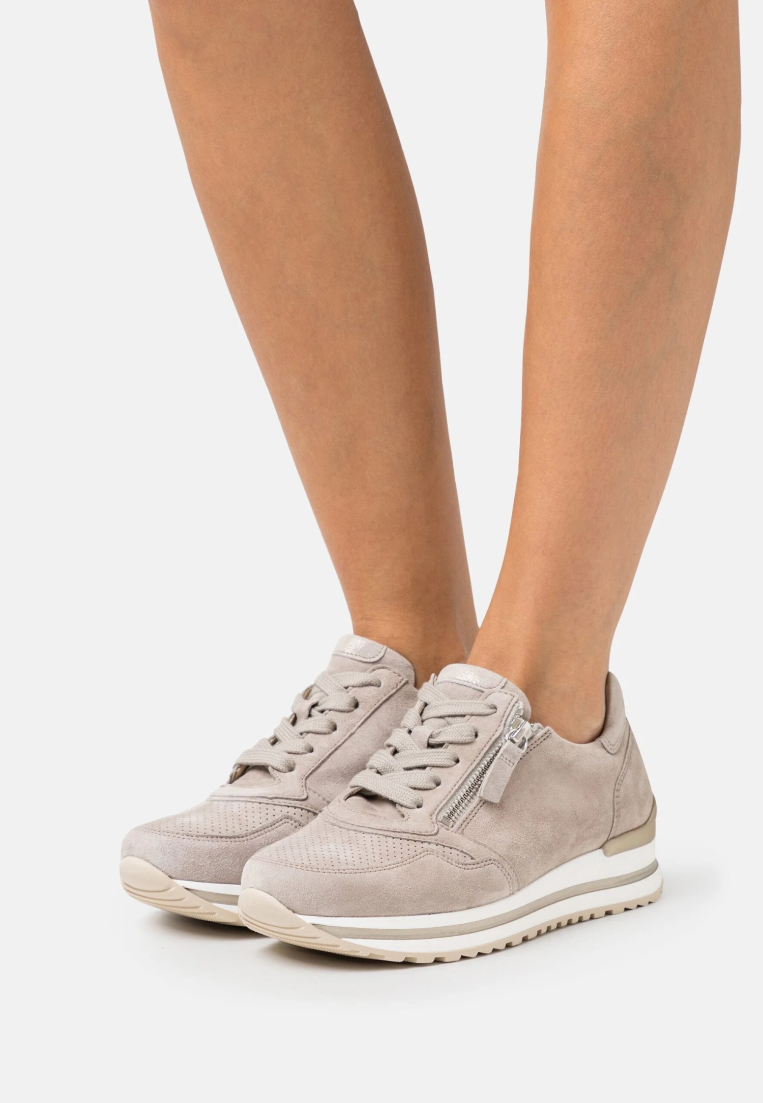 Gabor Comfort Wide Fit - Sneakers Laag - Puder 3 Gabor Comfort Wide Fit - Sneakers Laag - Puder