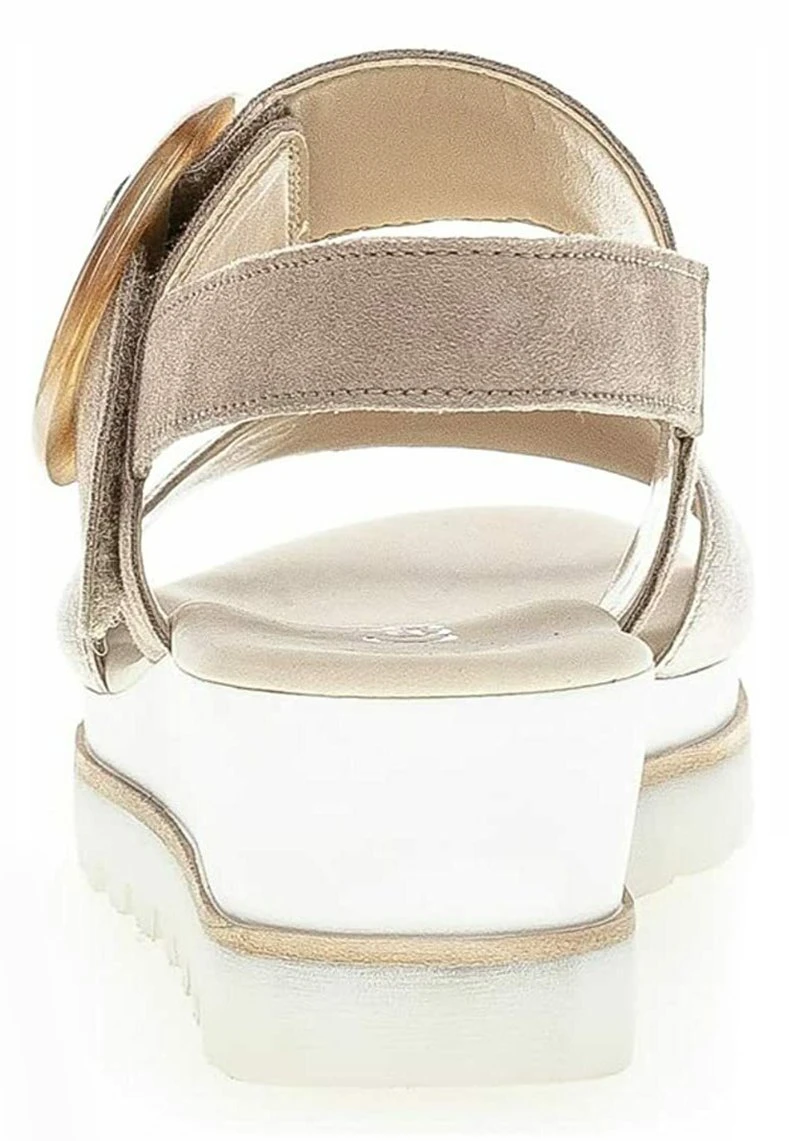 Gabor Comfort Comfort- Sandalen Met Plateauzool - Beige 6 Gabor Comfort Comfort- Sandalen Met Plateauzool - Beige - Afbeelding 4