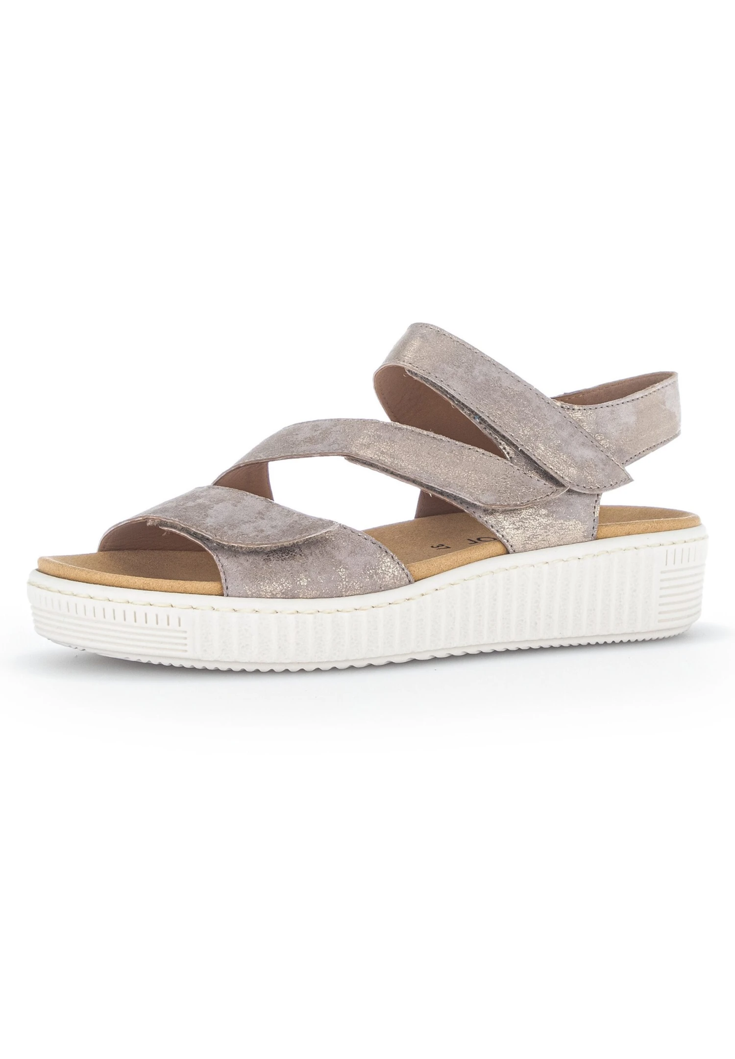 Gabor Comfort Comfort - Sandalen Met Plateauzool - Beige 4 Gabor Comfort Comfort - Sandalen Met Plateauzool - Beige - Afbeelding 2