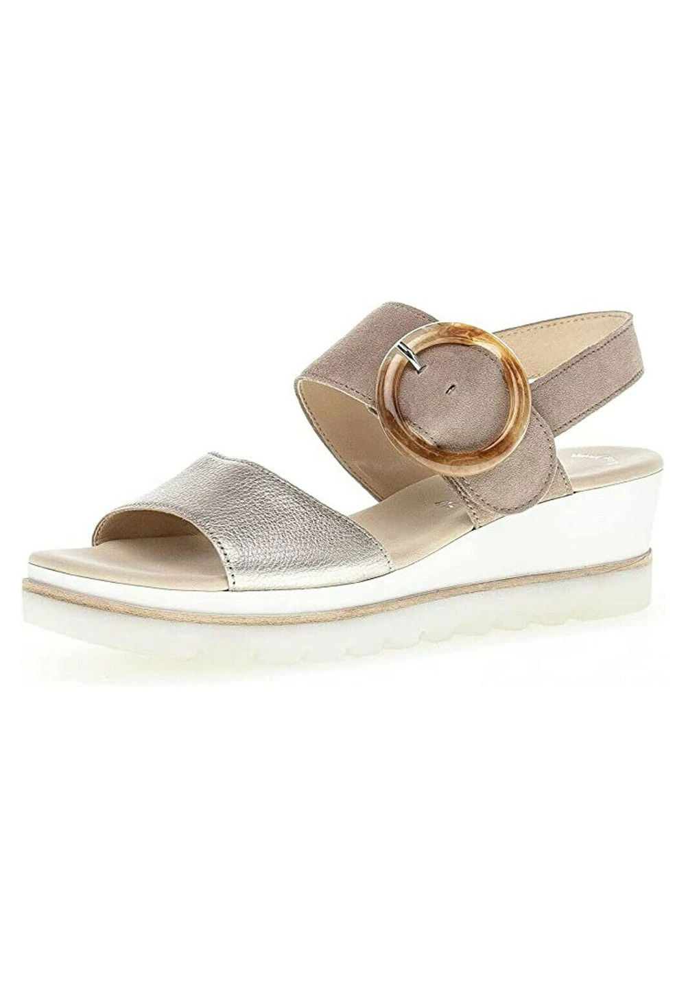 Gabor Comfort Comfort- Sandalen Met Plateauzool - Beige 4 Gabor Comfort Comfort- Sandalen Met Plateauzool - Beige - Afbeelding 2