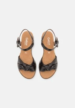 Gabor Comfort Sandalen Met Sleehak - Schwarz -Gabor Comfort Verkoopwinkel e4651e112683431db0d009cc6d760e48
