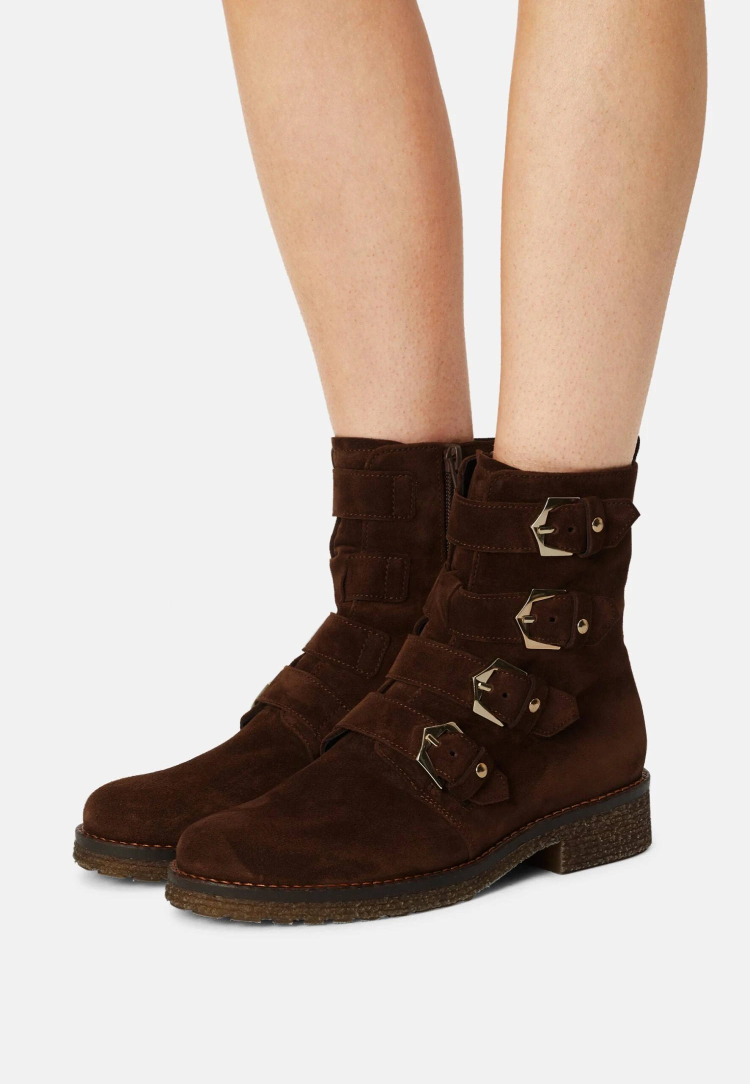 Gabor Comfort Korte Laarzen - Whisky/Gold 3 Gabor Comfort Korte Laarzen - Whisky/Gold